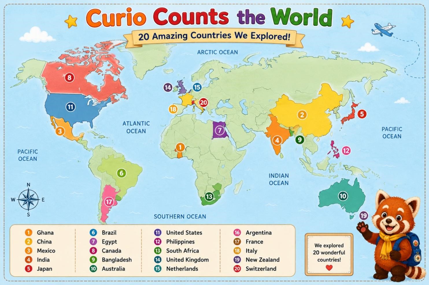 Count Around the World